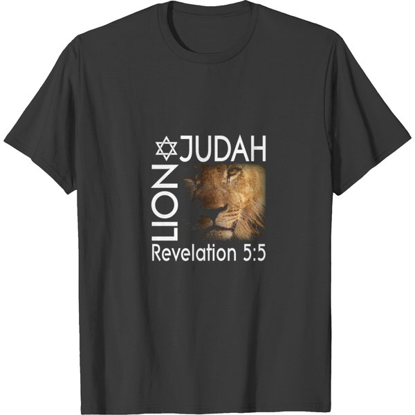Lion Of Judah Christian Messianic T-Shirt-image