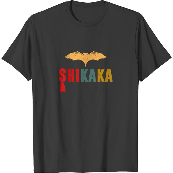 Shikaka Bat Shirt Vintage Aces Venture T-Shirt-image