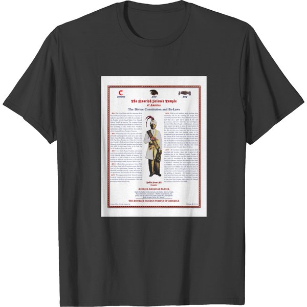 Divine Constitution & By-Laws Moorish Science 2020 T-Shirt-image
