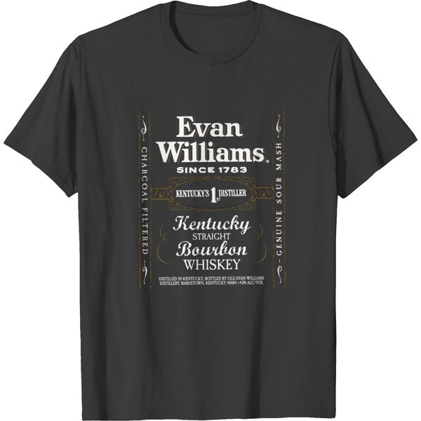 Evan Williams Bourbon Whiskey Logo T-Shirt-image