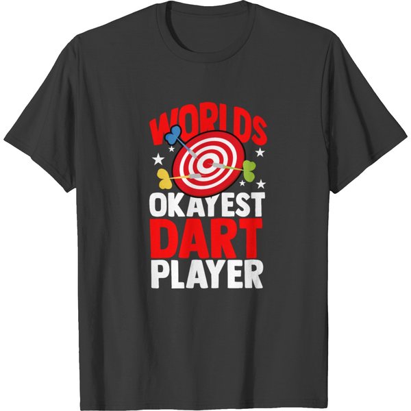 Dart Club Bullseye Throw T-Shirt-image