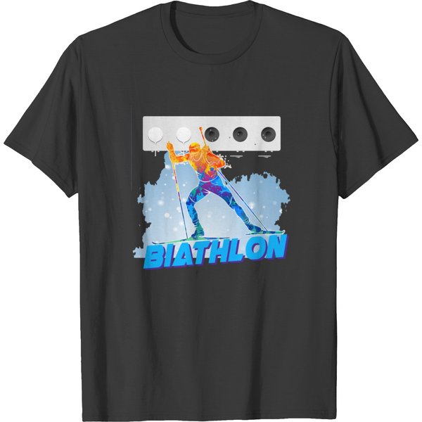 Winter Sports Biathlon T-Shirt-image