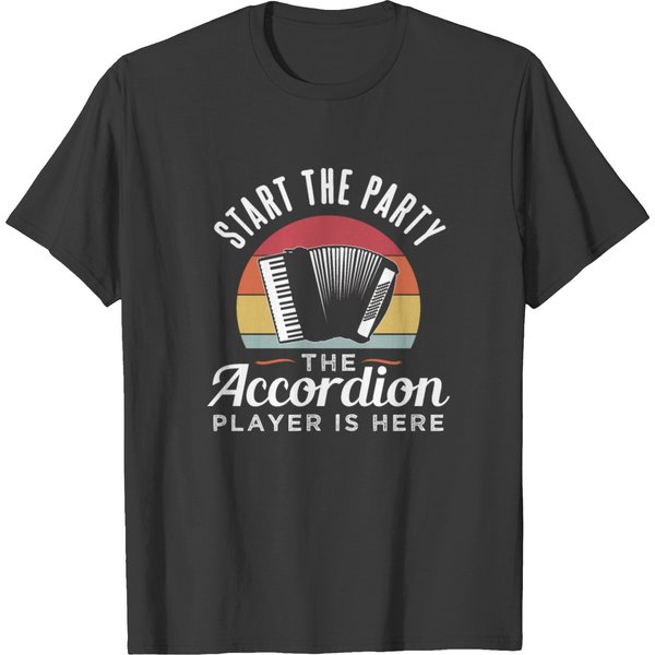 Accordion Party Accordion Player Gift T-Shirt-image
