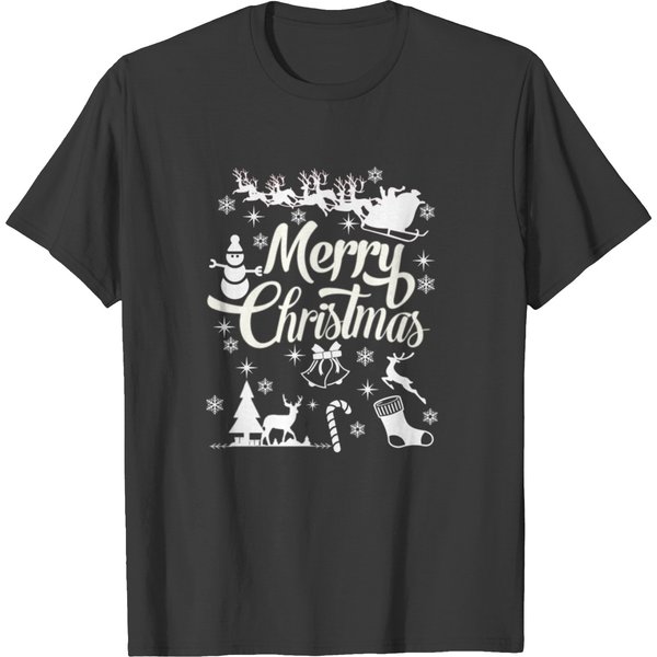 Santa Claus, Santa Claus, Santa Claus, Santa Claus T-Shirt-image