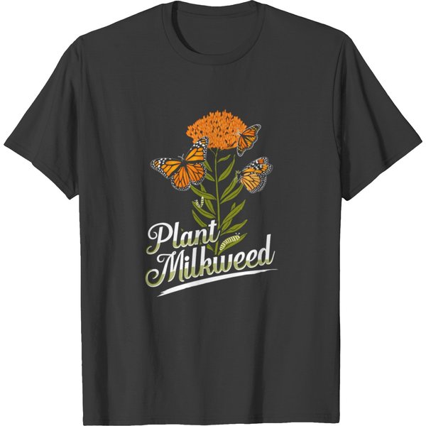 Monarch Butterfly Plant Milkweed T-Shirt-image