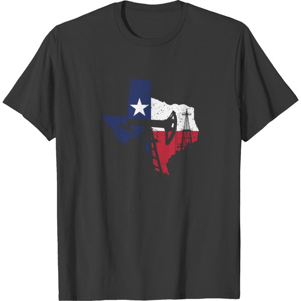 Texas Oilfield Roughneck - Oil Rig Worker Gift T-Shirt-image