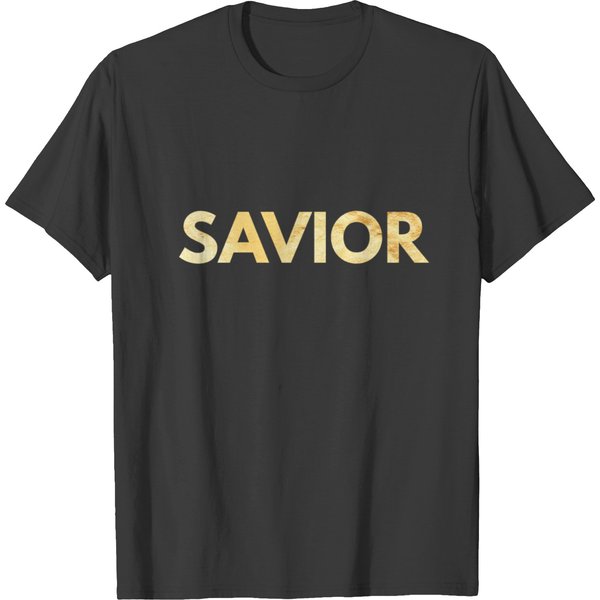 Savior Gold, Jesus Christ T-Shirt-image