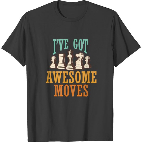 Funny Chess Player Gift For Chess Lover T-Shirt-image