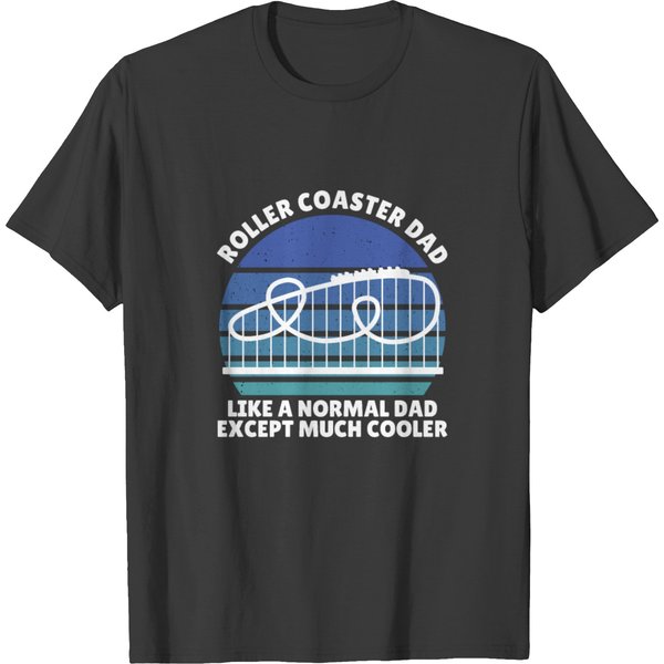 Roller Coaster Dad T-Shirt-image