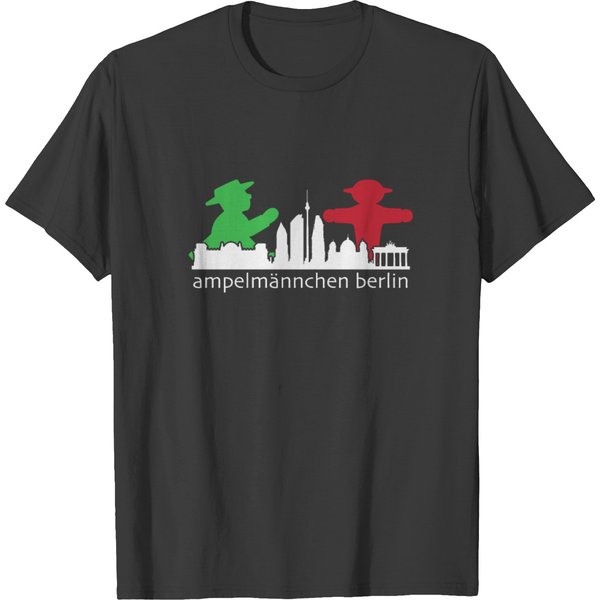 Ampelmannchen In Berlin T-Shirt-image
