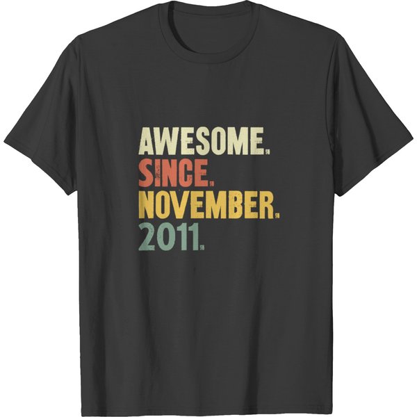 Awesome Since November 2011 T-Shirt-image