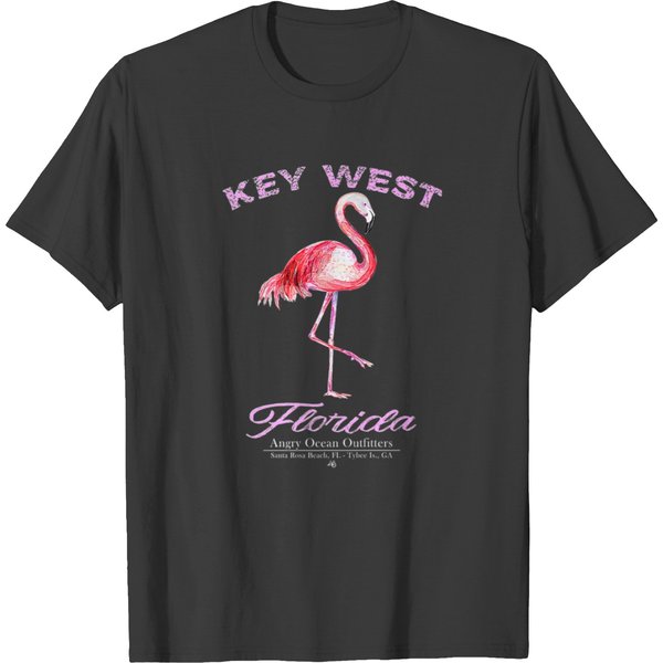 Key West Florida Flamingo Keys Premium T Shirt971 T-Shirt-image