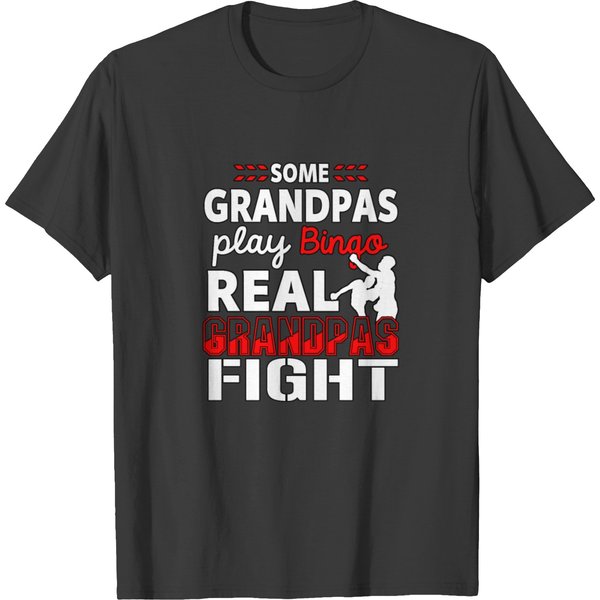 Funny Mixed Martial Arts Grandpa Mma Gift T-Shirt-image