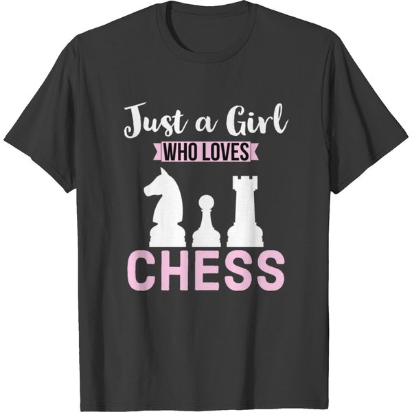 Just A Girl Who Loves Chess T-Shirt-image