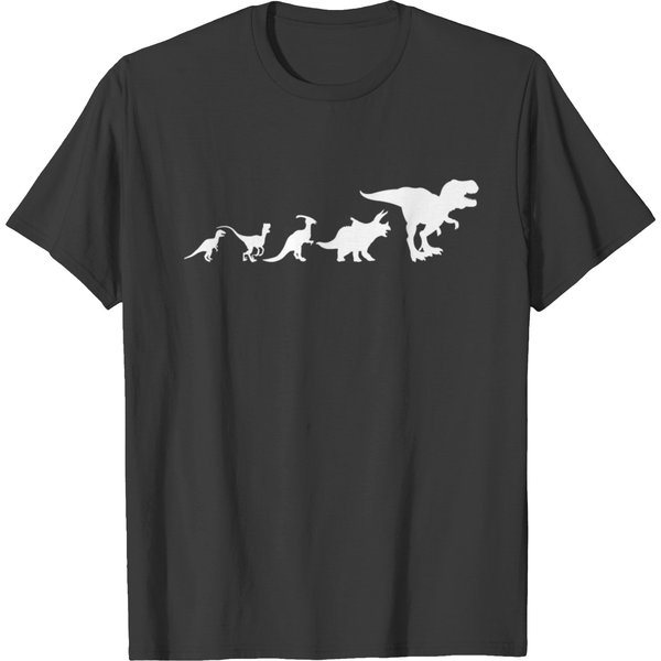 Dino Evolution Dinosaur Kids Gift T-Shirt-image