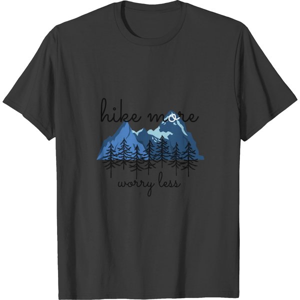 Hike More Worry Less T-Shirt-image