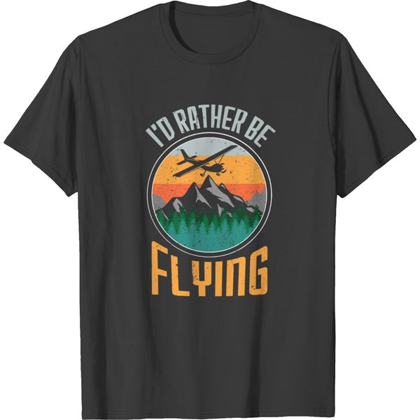 Aviation Aviation Decor Plane T-Shirt-image