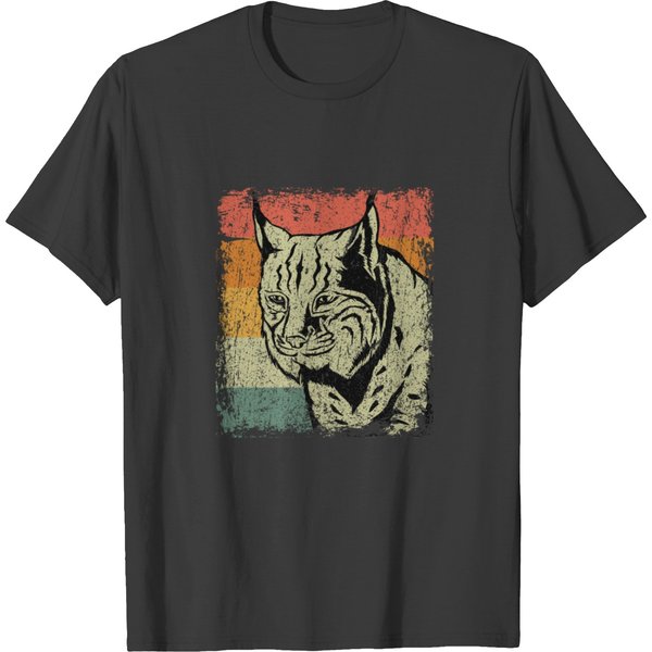 Vintage Lynx Animal Gift T-Shirt-image