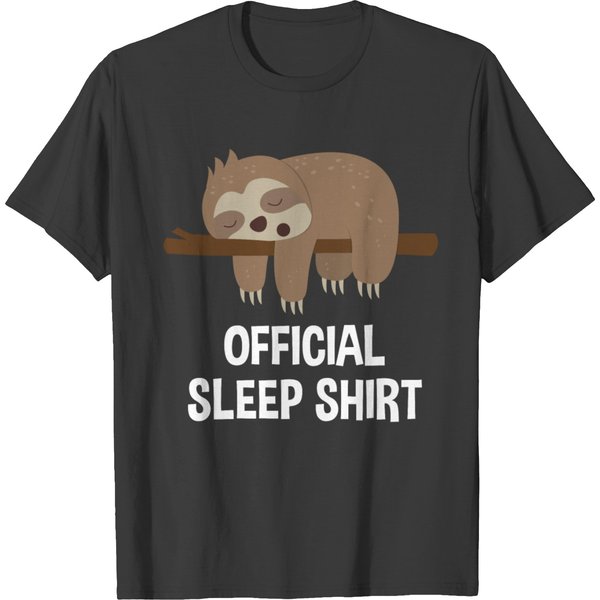 Sloth Official Sleep Shirt T-Shirt-image