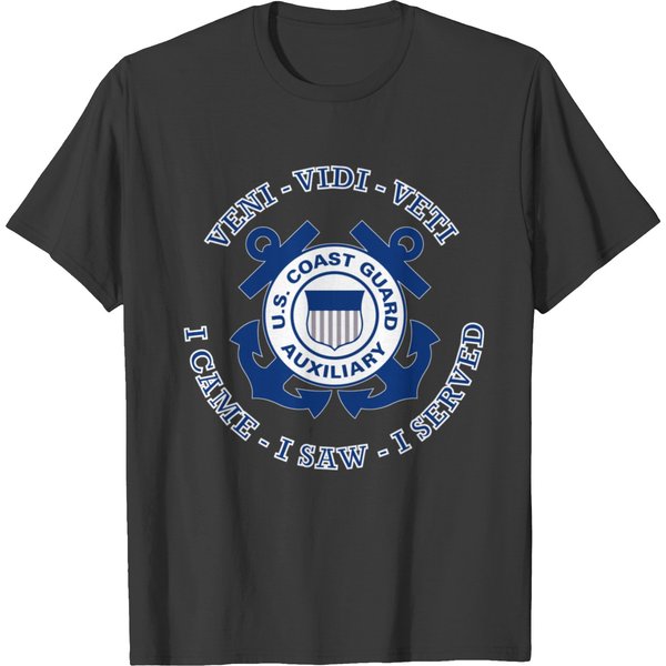 Coast Guard Auxiliary Badge T-Shirt-image
