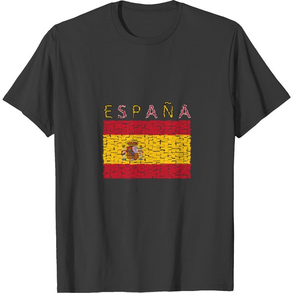 Espana Spain Flag Design T-Shirt-image