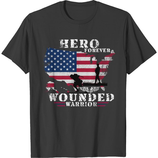 Hero Forever Wounded Warrior T-Shirt-image