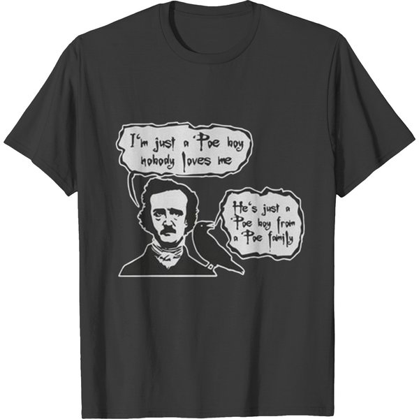 Bohemian Poe Edgar Allan Poe Raven T-Shirt-image