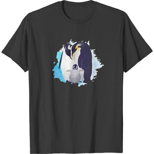 Penguin Animal South Pole Antarctica Birds Gift T-Shirt-image