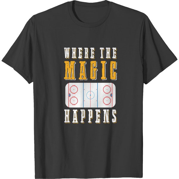 Magic Ice Hockey Ice Hockey T-Shirt-image