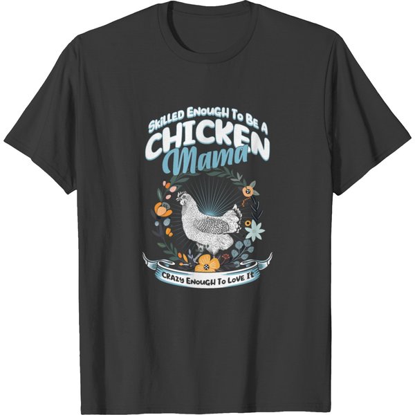 Chicken Flower Farm Lover T-Shirt-image