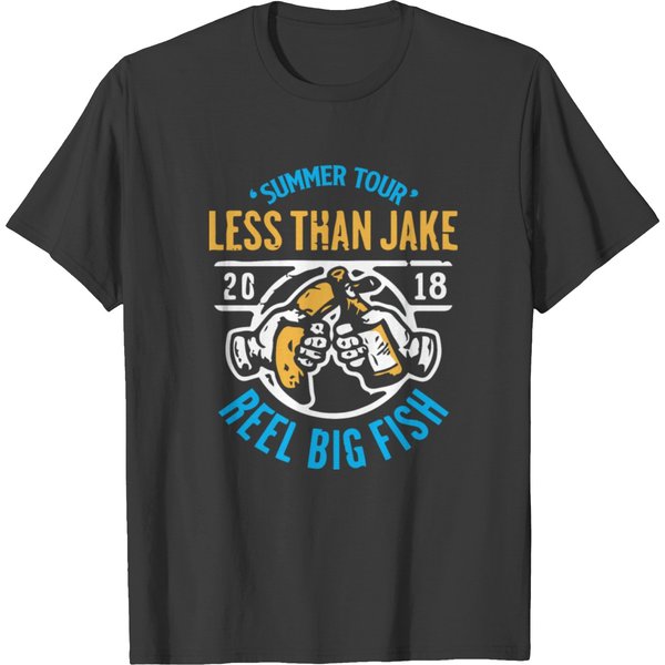 Summer Tour Less Than Jake Reel Big Fish T-Shirt-image