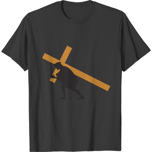 Christ Carrying Cross T-Shirt-image
