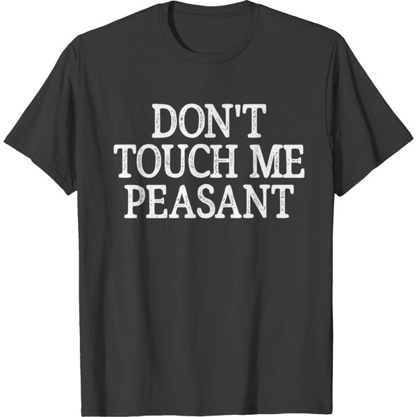 Don't Touch Me Peasant Vintage Style T-Shirt-image
