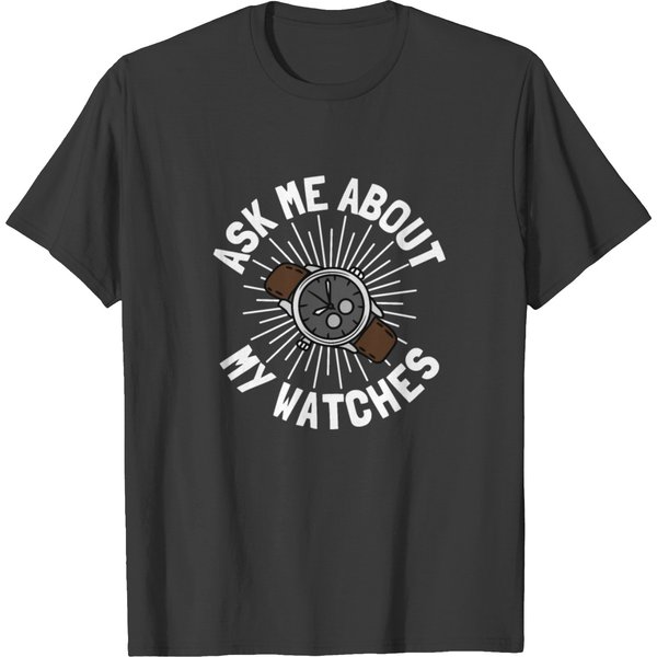 Watch Collector Watchmaker And Horologist T-Shirt-image