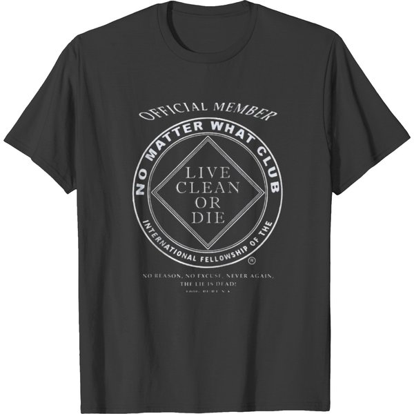 Narcotics Anonymous Official Member No Matter What T-Shirt-image