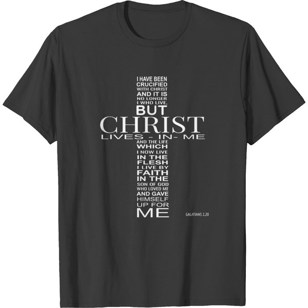 I Have Been Crucified With Christ Galatians 2 20 C T-Shirt-image