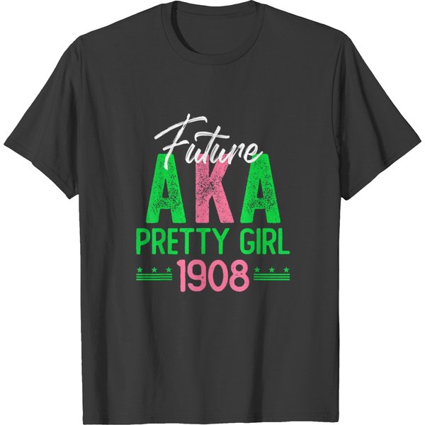 1908 Aka Graduation Sorority Pretty Aka T Shirt T-Shirt-image