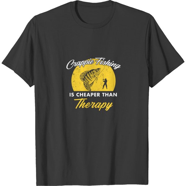 Crappie Fishing Freshwater Fishing Fisherman T-Shirt-image
