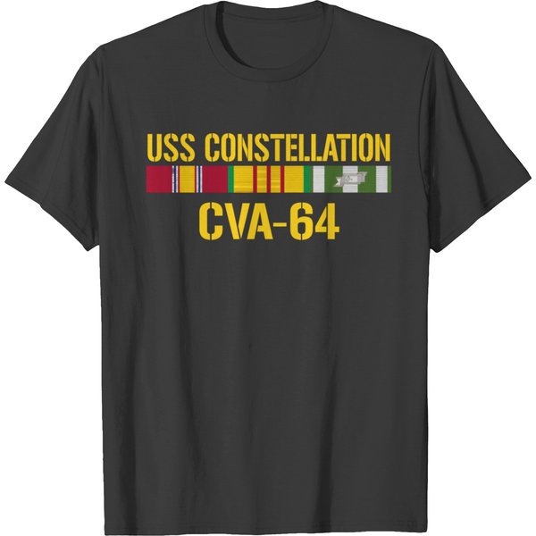 Uss Constellation Cva-64 Vietnam Veteran T-Shirt-image