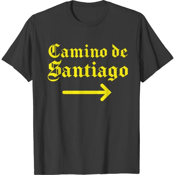 Camino De Santiago Yellow Arrow T-Shirt-image