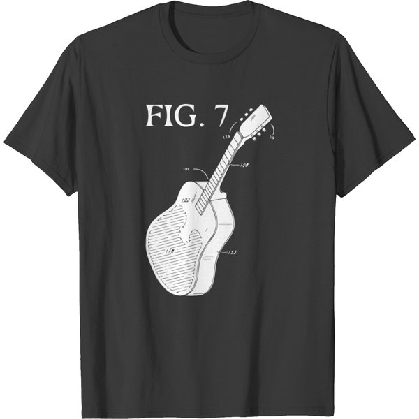 Guitar Diagram - Guitars Guitar Playercuteblackins T-Shirt-image