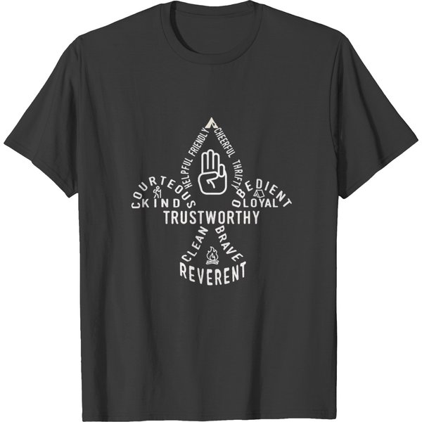 Scouting Law Scouting Outdoor Camping T-Shirt-image