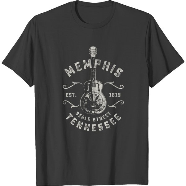 Memphis Beale Street Usa Vintage T-Shirt-image