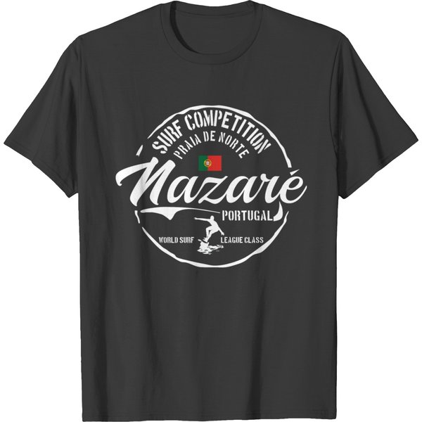 Surf At Nazaré Portugal T-Shirt-image