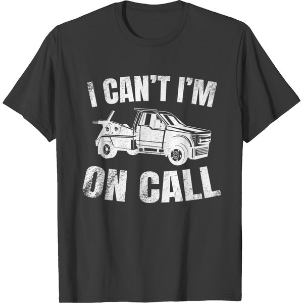 Tow Truck Driver Wrecker Recovery Vehicle T-Shirt-image