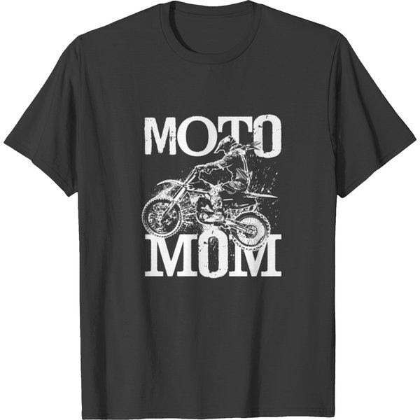Dirt Biking Moto Mom T-Shirt-image