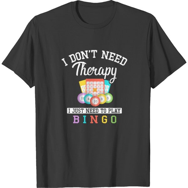 Funny Bingo Player Joke T-Shirt-image