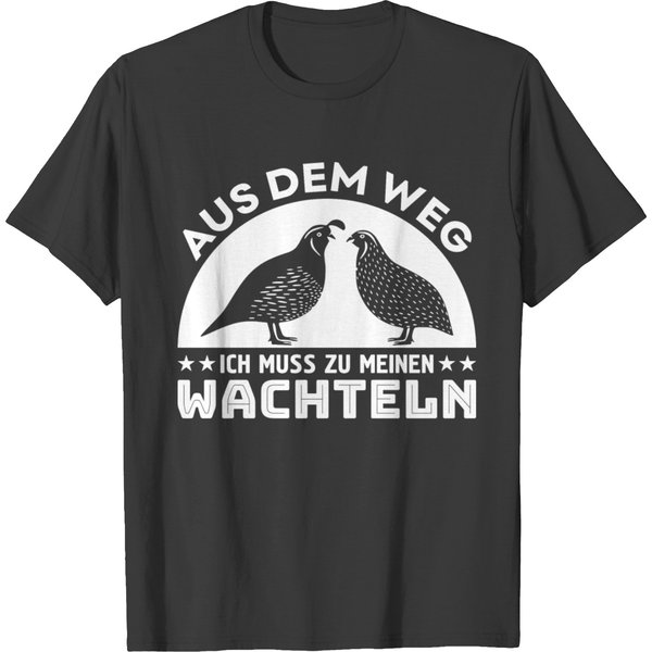 Quail Gift Bird Quail Farmer Delicacy T-Shirt-image