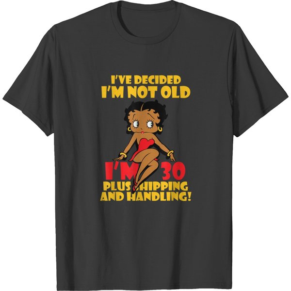 Black Betty Birthday Boop Motivational 1102 T-Shirt-image