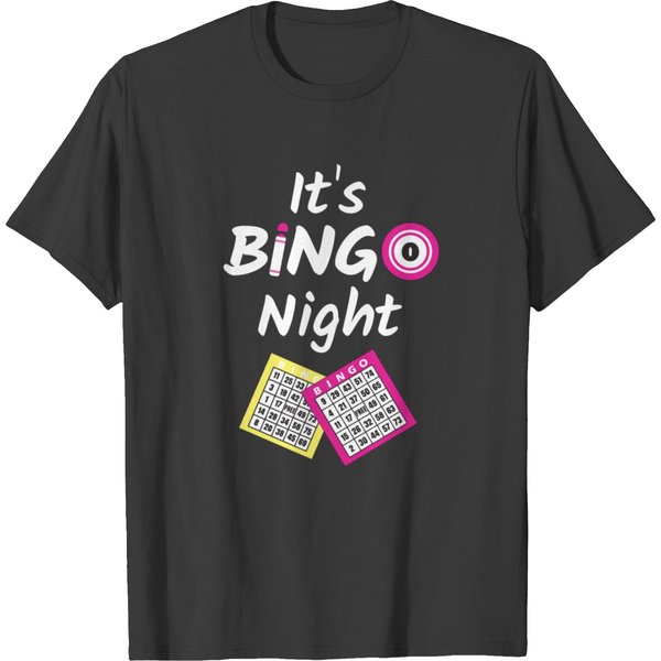 Womens Bingo It's Bingo Night T-Shirt-image